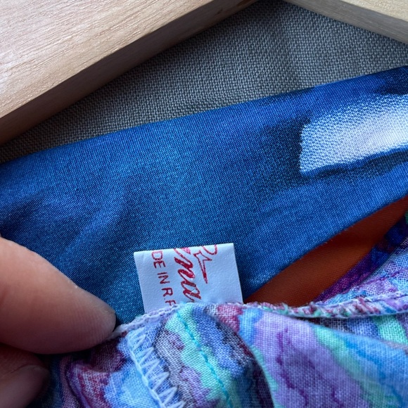 Kaffee Fasset fabric- Vintage 60s 70s dress - Picture 5 of 5